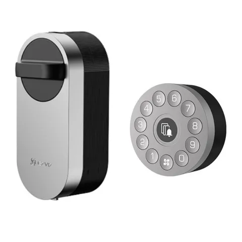 Ezviz Smart Lock Kit Smart Lock DL01S + External Keyboard DL01CP Grey