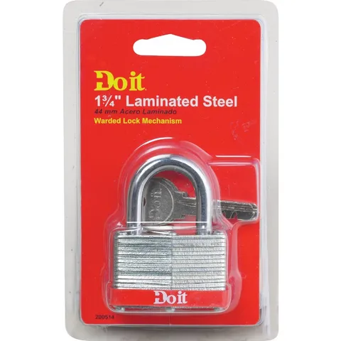 Do it 1-3/4 In. Warded Steel Padlock 8594DDIB SIM Supply, Inc. 8594DDIB