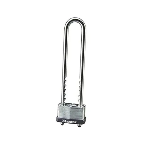 2-Pack 517D Laminated Padlock with Long Shackle