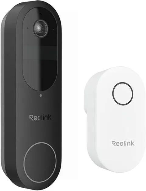 Video Doorbell Battery with Chime, 2K 5/2.4Ghz Wi-Fi Head-To-Toe View, Person/Ve