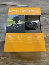 YADA 720P Dash Road Camera, 120-Degree Wide Angle Lens, G-Sensor 4GB SD Card New