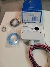 Leviton OSFHU-I4W 1J42V0 480 Volt Occupancy Sensor 3 Interchangeable Lenses. NIB