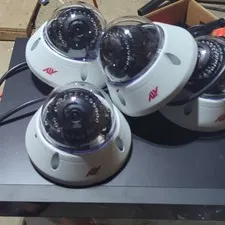 ATV NVR04P22T 4CH PoE IP NVR 2TB w 4 Dome Cameras HDMI/VGA + four outdoor boxes 