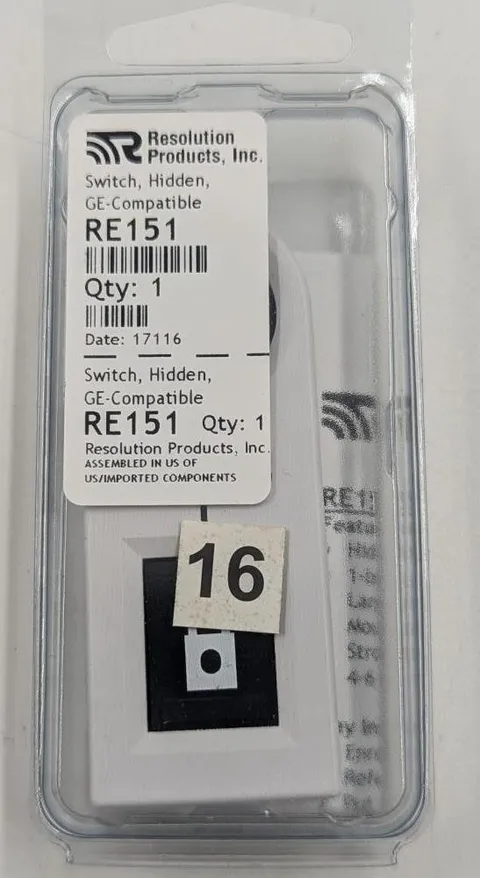 Resolution Products Hidden Switch RE151 Interlogix, Qolsys, GE, & ELK Compatible
