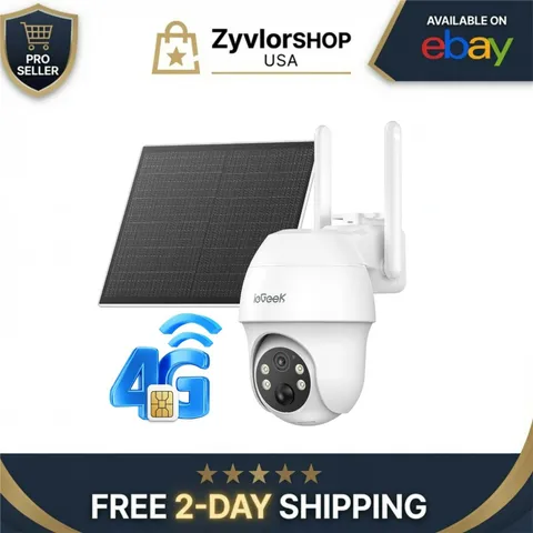 ieGeek S11 4G LTE Cellular Security Camera Outdoor 2K HD Night Vision
