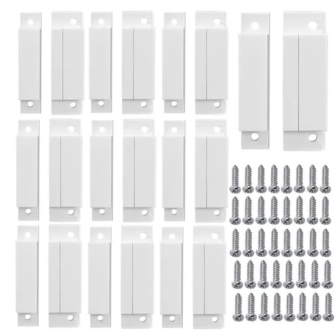 10 Sets Magnetic Reed Switch MC-31 NC Surface Mount Wired Security Window Doo...