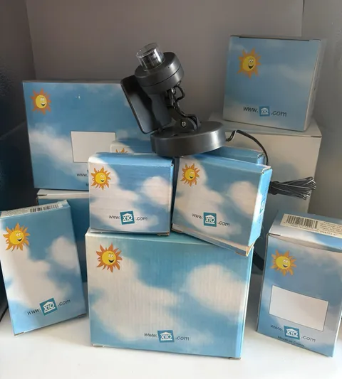 X10 ScanCam Wireless Security Camera System NOS Complete Lot w/ Invoice 2000