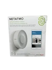 Netatmo Smart Indoor Siren Wireless 110dB Auto Arm & Disarm Apple Google Alexa
