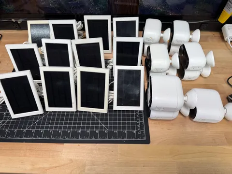 Arlo Camera Lot and Arlo solar panels.