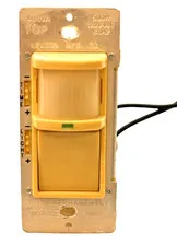 Leviton 6791 Wall Box Passive Infrared Motion Sensor Photoelectric Switch