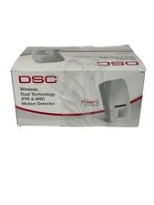 DSC PowerG Wireless Dual Tech (Mirror Optic & Microwave) PIR Motion Detector