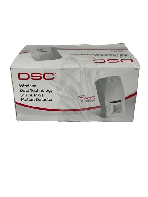 DSC PowerG Wireless Dual Tech (Mirror Optic & Microwave) PIR Motion Detector