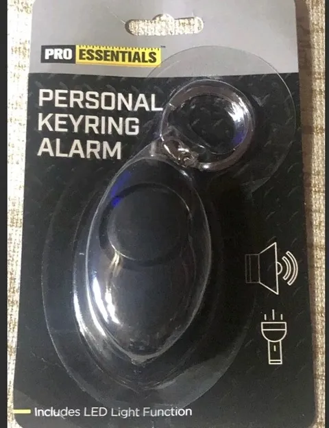 Pro Essentials Keychain Security Alarm Protection Alert 100 Decimal Sound
