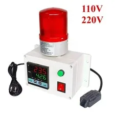 105dB Intelligent Over High And Low Temperature And Humidity Alarm Limit Sensor