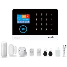 Smart Home Wireless Burglar Alarm Security System Kit with App Control