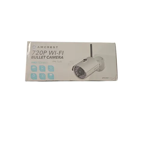 Amcrest IPM-722S 720p Wi-Fi IP Bullet Camera Night Vision Indoor/Outdoor White
