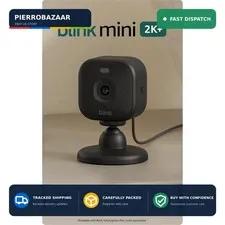 Blink Mini 2K+ Indoor Security Camera 2-Pack Wi-Fi Night Vision