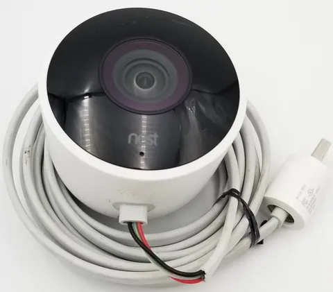 FOR PARTS - Nest NC3100US Cam IQ Indoor 1080p HD Wireless White Security Camera