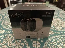Arlo Pro 4 Wire Spotlight Security Camera - VMC4250P100NAS - White - New Sealed