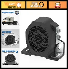 Surface Mount Backup Alarm, 97dB, 12V, Tonal Alert for Vehicles & Equipment