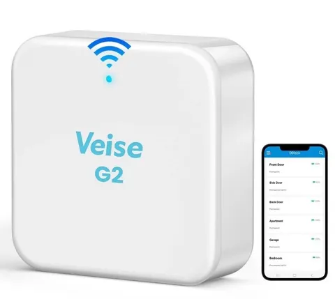 Veise G2 Gateway Smart Deadbolt WiFi Remote Control DD & TT Lock APP Compatible
