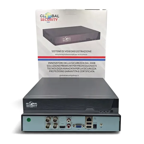 4 Channel DVR 8MP XVR Hybrid GSS Ultra AI Human Detection Audio Coaxial 4K