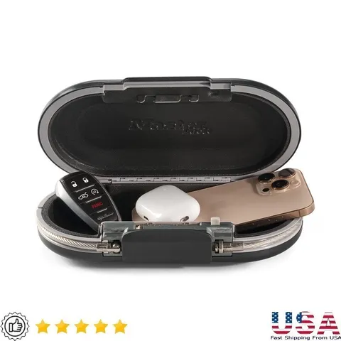Portable Safe Resettable Combination Safe Travel Security Lock Water Resistant
