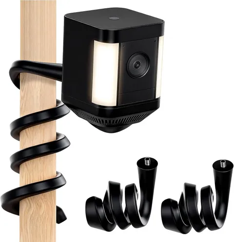 2Pack Flexible Twist Mount for Ring Stick up Cam Battery/Plug-In 3Rd Gen/Ring Ou