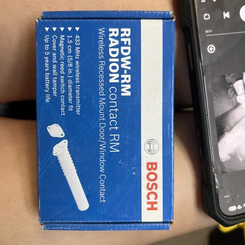 Bosch RFDW-RM Radion Wireless Recessed Mount Door Window Contact New