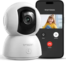 Indoor Security Camera 2K,Pan/Tilt Wi-Fi Pet Camera with Vicohome App Wifi IP 3M