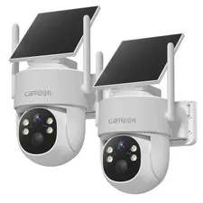 2K Solar Security Cameras Wireless Outdoor (2 Cameras)
