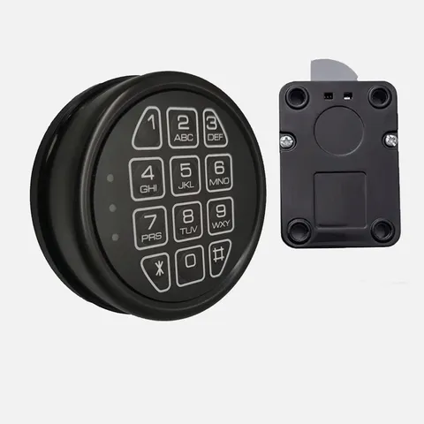 Gun Safe Lock Replacement, Black keypad Gun Safe Electronic for Home and Office
