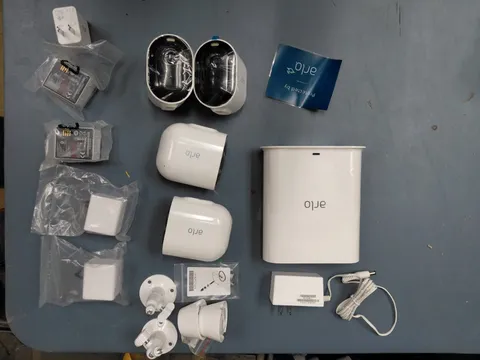Arlo Security System 2025-Arlo VMB 4540 w/ 4 cameras and mounting hardware 7/26