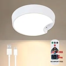 Motion Sensor Ceiling Light Indoor: Wireless Closet Light with Rechargeable
