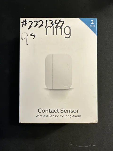 Ring Alarm Wireless Contact Sensor 2nd Gen for Door & Window (2-Pack) - New