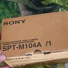 Sony SPT-M104A B&W CCTV Surveillance Camera Wired BNC Indoor 1 Camera