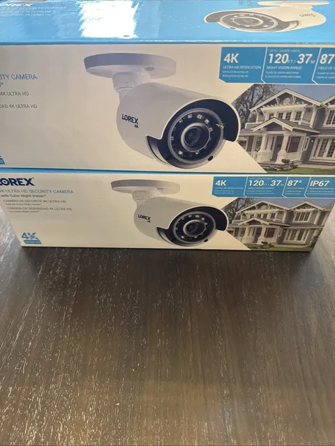 Lorex - 4K Ultra HD Security Camera with Color Night Vision - C841CA -E, CAMERA