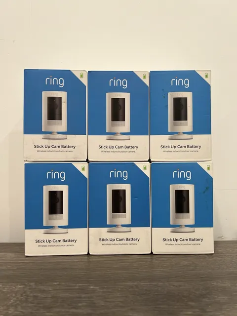 BRAND NEW IN BOX Ring Stick Up Cam Battery HD Security Camera
