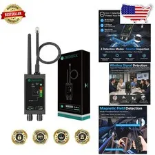 Elite Hidden Camera Detector, AI Wireless Signal Finder, Portable Privacy Device