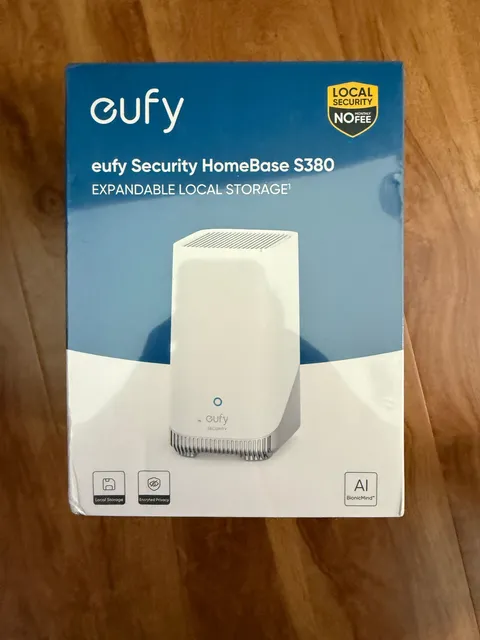 eufy Security HomeBase S380 HomeBase 3 Expandable Local Storage Hub New Sealed