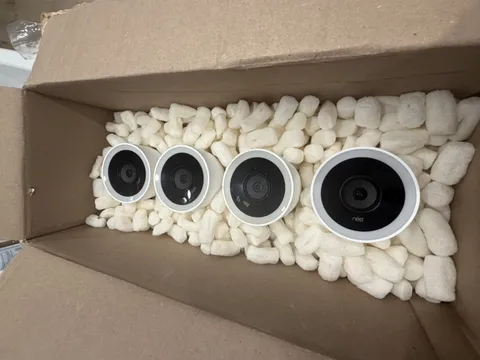 Nest Cam IQ Outdoor Security Cameras  LOT OF 4