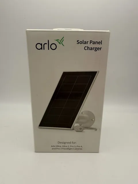 Arlo VMA5600 Solar Panel Charger Ultra, Ultra 2, Pro 3, Pro 4, Pro 3 Floodlight