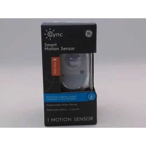 C by GE Wire-Free Motion Smart Sensor  Battery Powered Motion Sensor,White ,BNIB