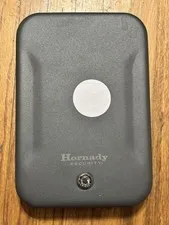 Hornady Security Key Lock Box Pistol Gun Safe Portable Travel Metal No Key