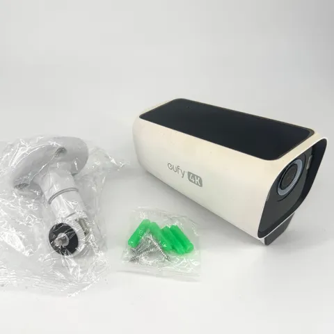 Eufy eufyCam S3 Pro 4K Solar Outdoor Wireless  Camera White
