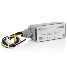 Leviton Type 2 Surge Protective Panel, 208Y/120 VAC, Three Phase WYE, Gray