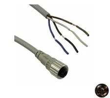 OMRON Cable-Attached Connector Socket Single-Sided Connector Flame Retardant