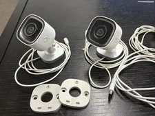 2 Pack Alarm.com ADC-V723 WiFi Security Cameras Indoor Outdoor