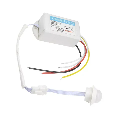 AC220V 200W Human Body IR Infrared Sensor Switch Light Auto Control Accessory