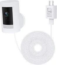 Power Adapter For Ring Stick Up Cam Battery 3Rd Gen With 30Ft 9M Weatherproof